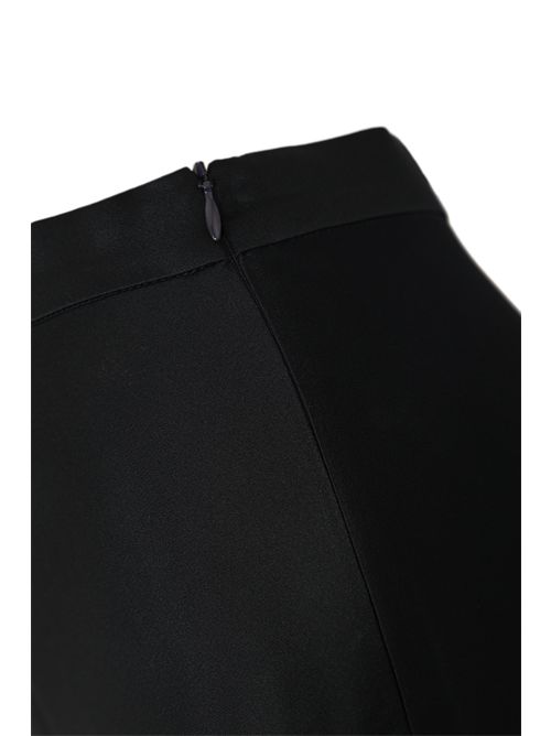 Gonna fluida Rimini in envers satin di viscosa Blu Notte MAX MARA STUDIO | 2526106043600044